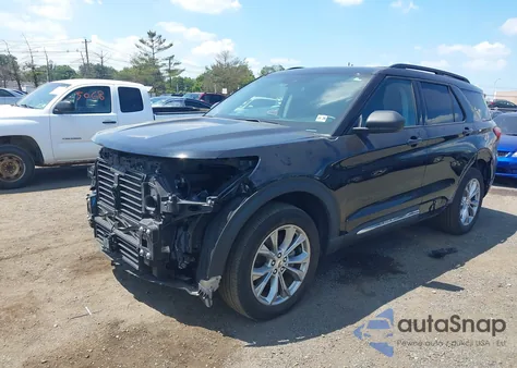 2021 Ford Explorer Xlt из США, поврежденный, VIN 1FMSK8DH7MGC04532